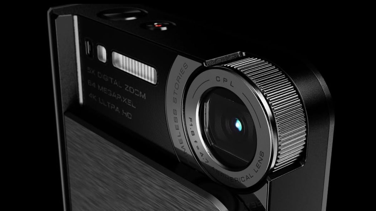 Rectangular Camera Name This new compact camera is the size of a tape measure, has a retro ...