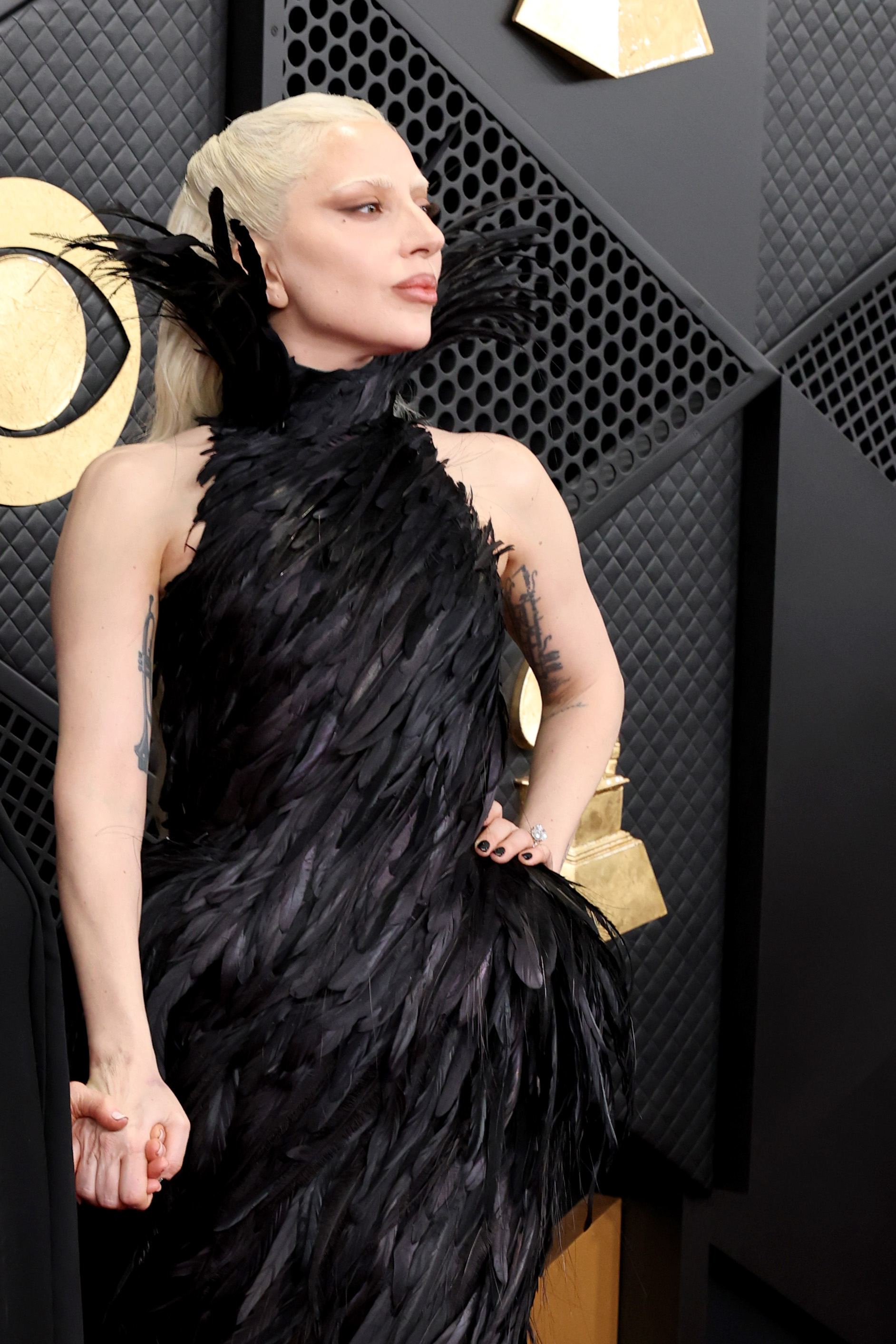 LOS ANGELES, CALIFORNIA - FEBRUARY 01: (FOR EDITORIAL USE ONLY) Lady Gaga attends the 68th GRAMMY Awards at Crypto.com Arena on February 01, 2026 in Los Angeles, California. (Photo by Amy Sussman/Getty Images)