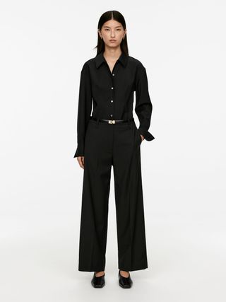 Penny Martin and Arket Tailored Trousers