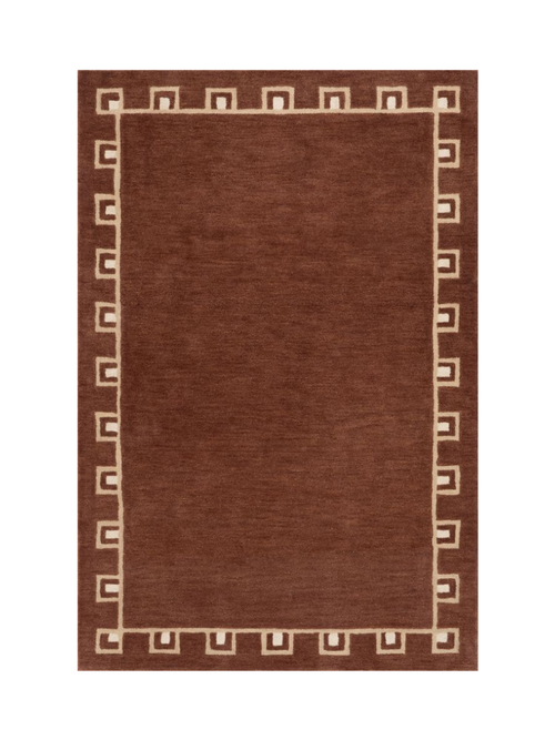 Yves Bordered Wool Rug by Nate Berkus, 5' x 8'