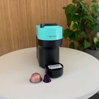 Testing the Nespresso Vertuo Pop coffee machine