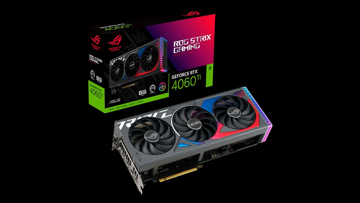 ROG Strix GeForce RTX 4060 Ti 8GB GDDR6