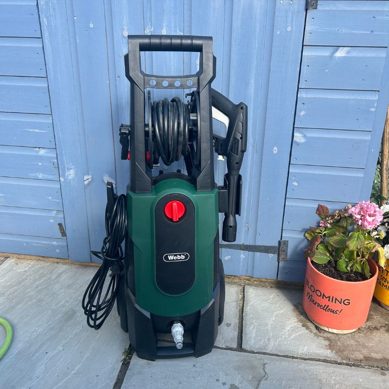 Pressure washer fully assembled