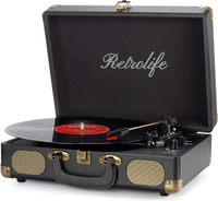 Retrolife Vinyl Record Player:$79.99$45.28 at Amazon