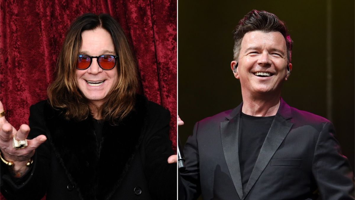 Ozzy Osbourne and Rick Astley