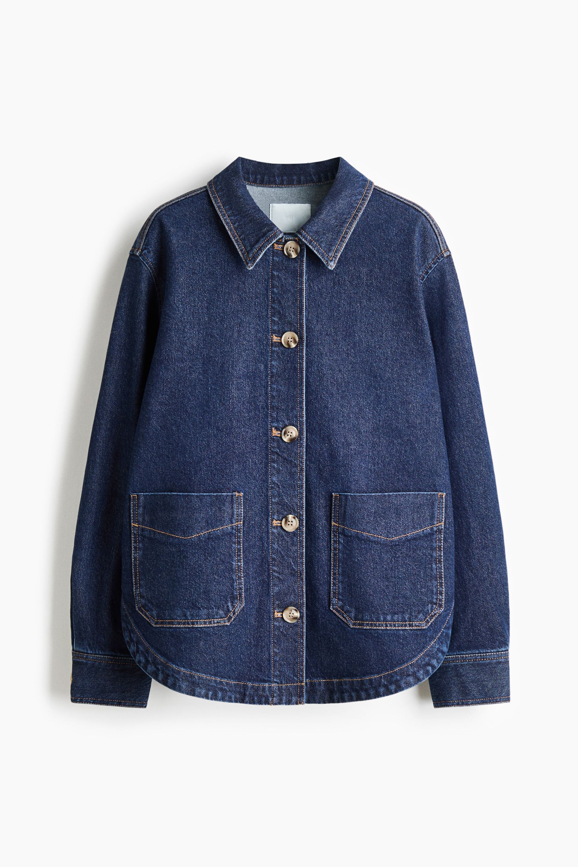 Shacket - Dark Denim Blue