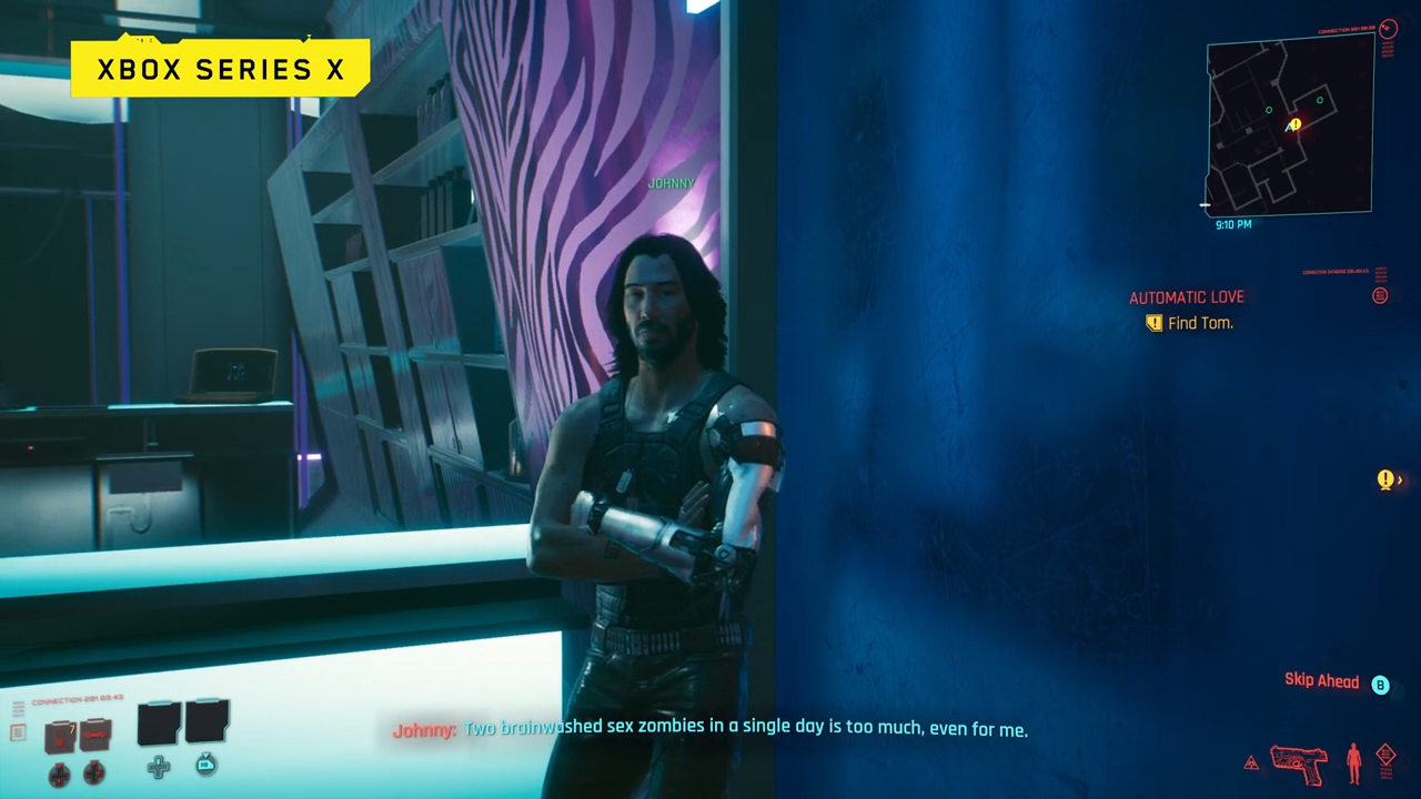  Cyberpunk 2077 gameplay video shows a fight at a club, a visit to the doc 