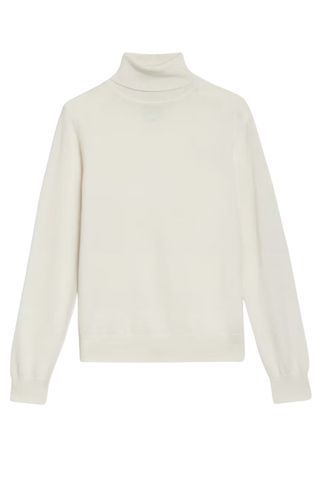 M&S Pure Merino Wool Roll Neck Jumper