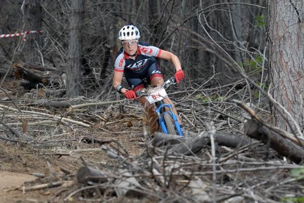 It was fun times onboard the new Rock Shox Sids