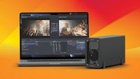 The new Io Xpand Thunderbolt 5 on a laptop display. 