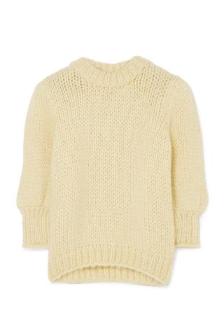 Mohair and Wool-Blend Sweater