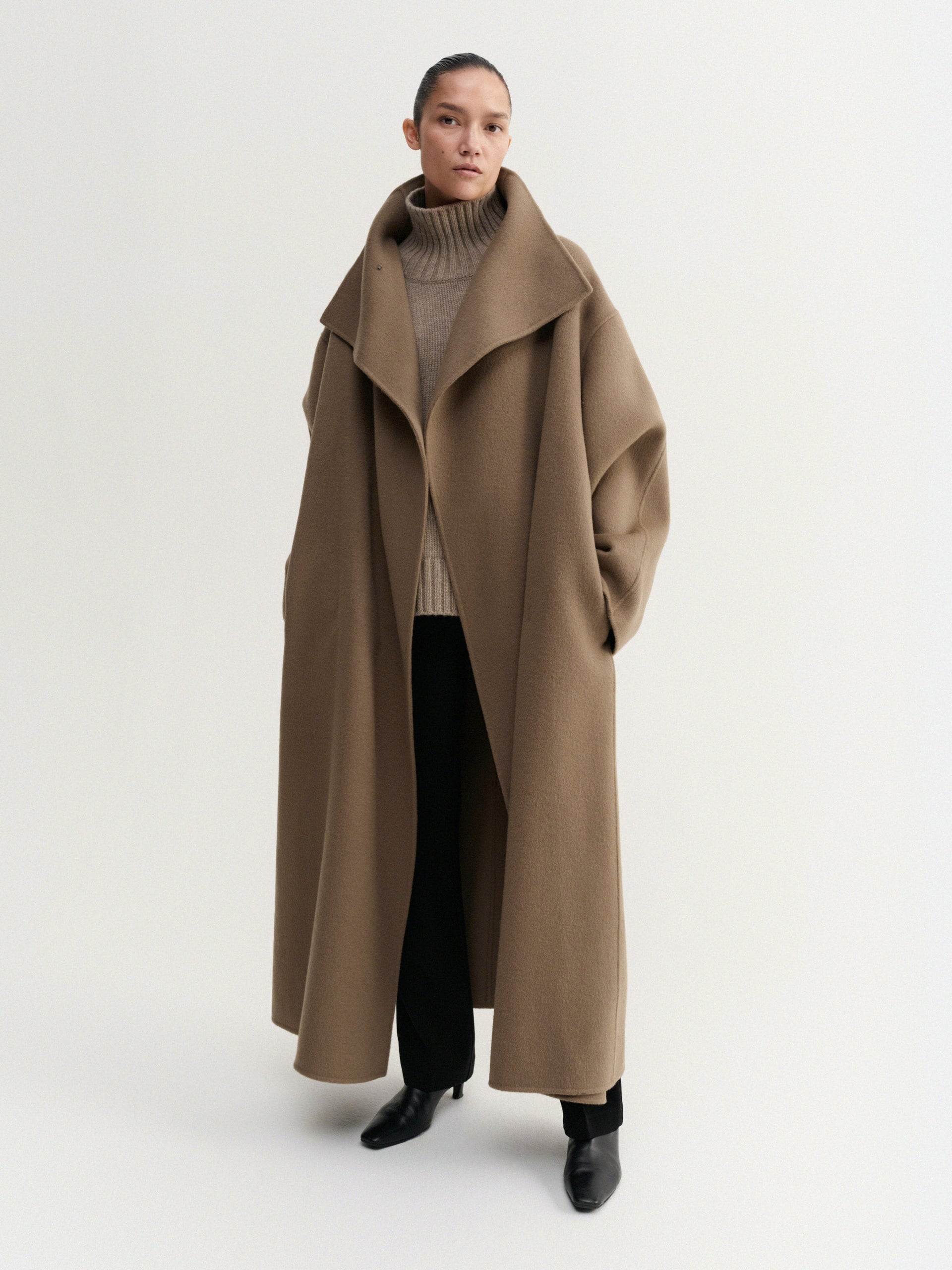 Kaity Doubl&amp;eacute; Coat, Tan - Xxs