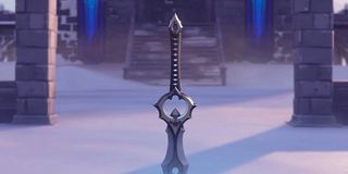 A sword in Fortnite.