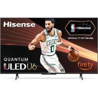 75" Hisense U6HF Series ULED 4K TV: $1,149 $629 @ Amazon
Lowest price!