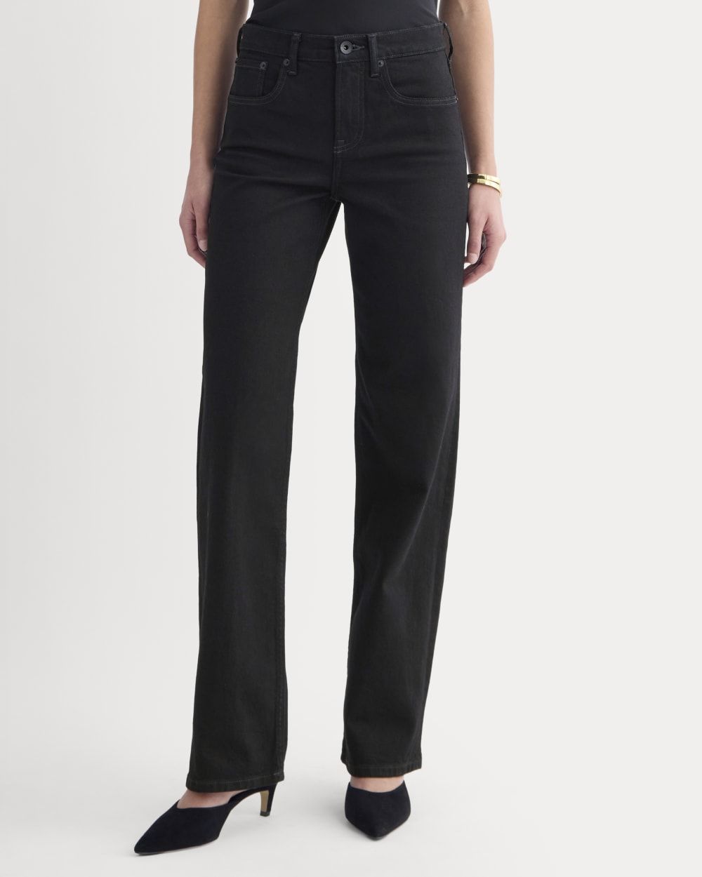 The Column Jean | Black | 31" Inseam - 23
