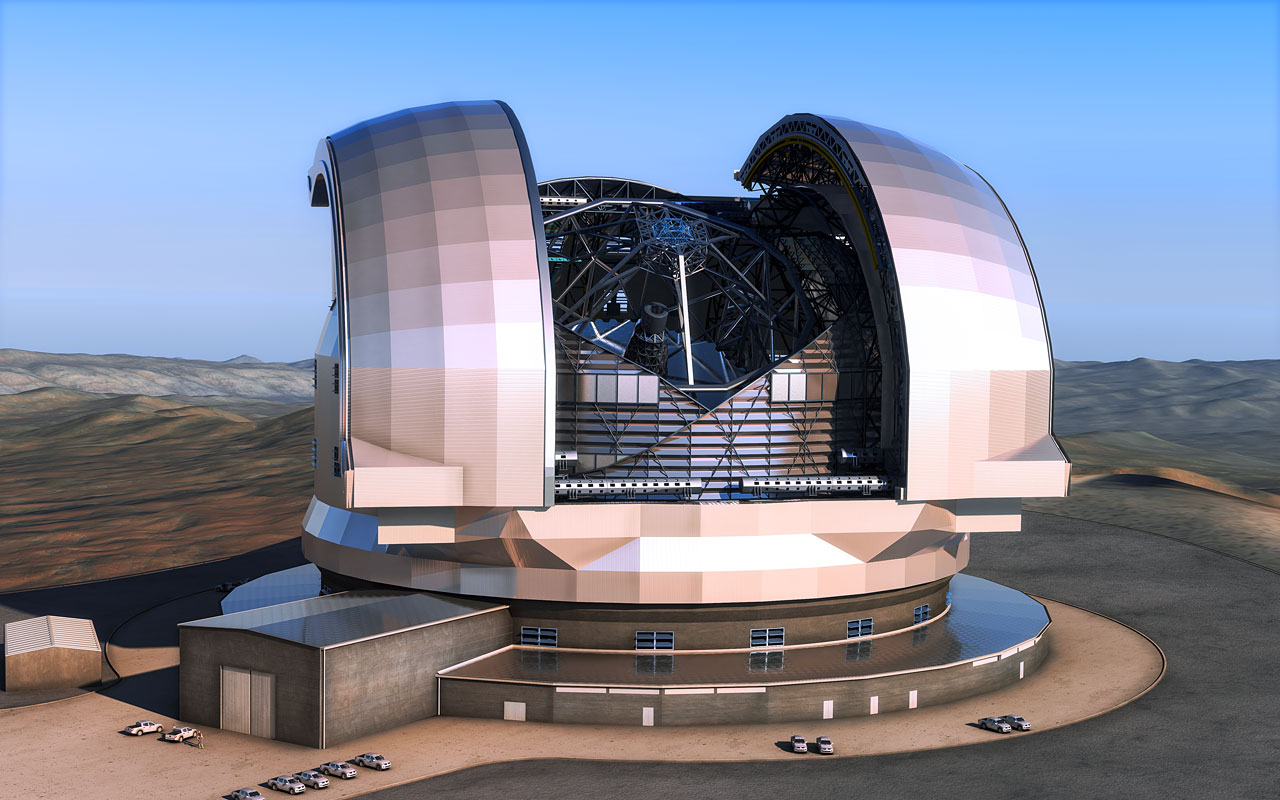 large telescopes