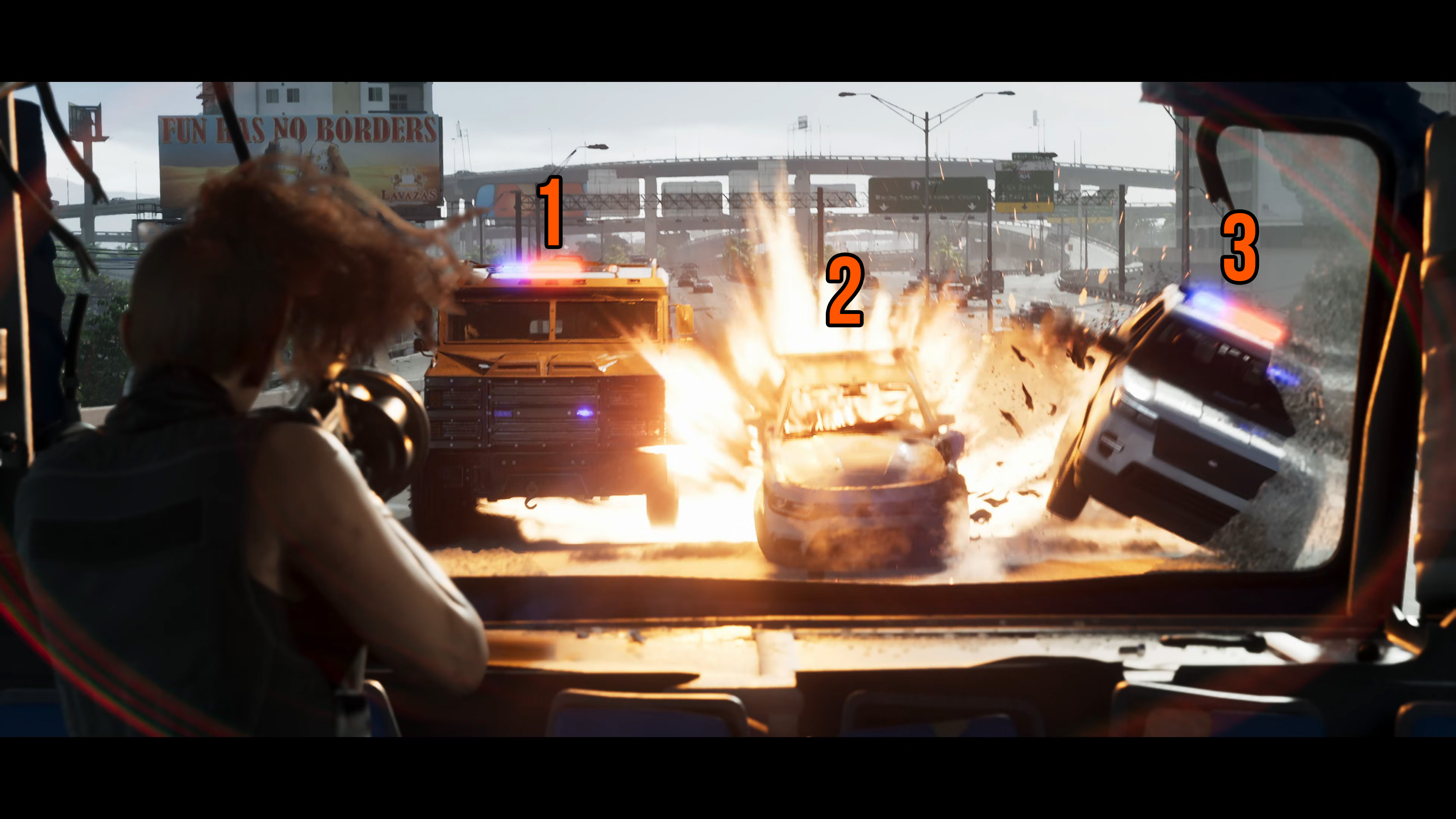 GTA 6 cars from trailer 2