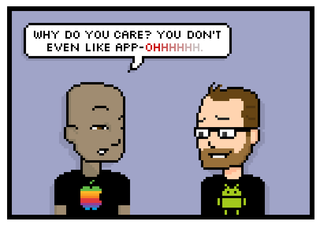 why do you care? you dont even like app-ohhhhhh.