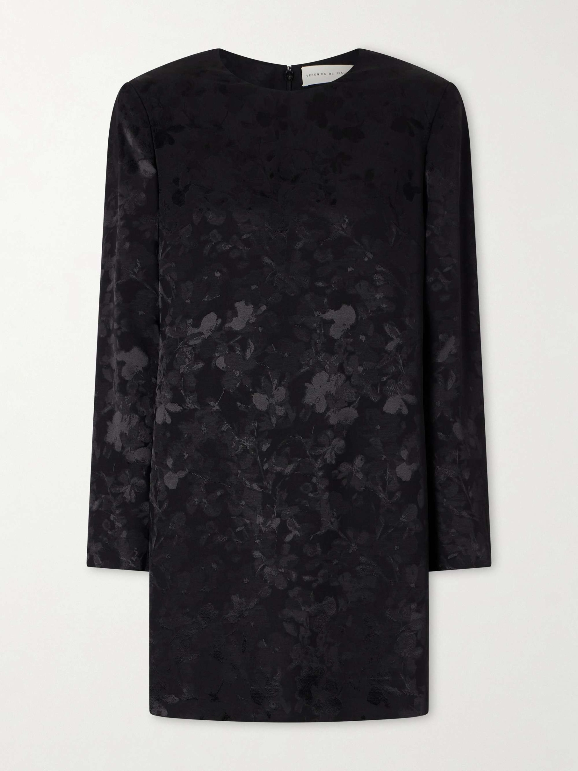 Carlota Floral-Jacquard Dress