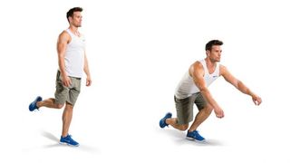 Single-leg squat