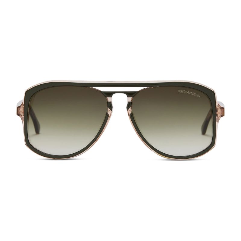 Oliver Goldsmith, Berwick Oversized Aviator Sunglasses