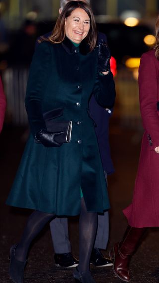 Carole Middleton and Pippa Middleton attend the 'Together at Christmas' Carol Service at Westminster Abbey on December 15, 2022 in London, England. Spearheaded by Catherine, Princess of Wales and supported by The Royal Foundation, this year's carol service is dedicated to Her late Majesty Queen Elizabeth II and the values she demonstrated throughout her life.