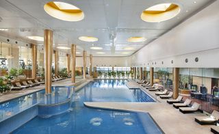 Swimming pool at Crown Towers, Melbourne, Australia
