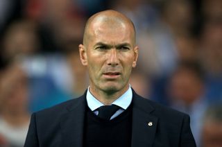 Zinedine Zidane watched his side win again