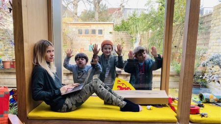 working from home with kids