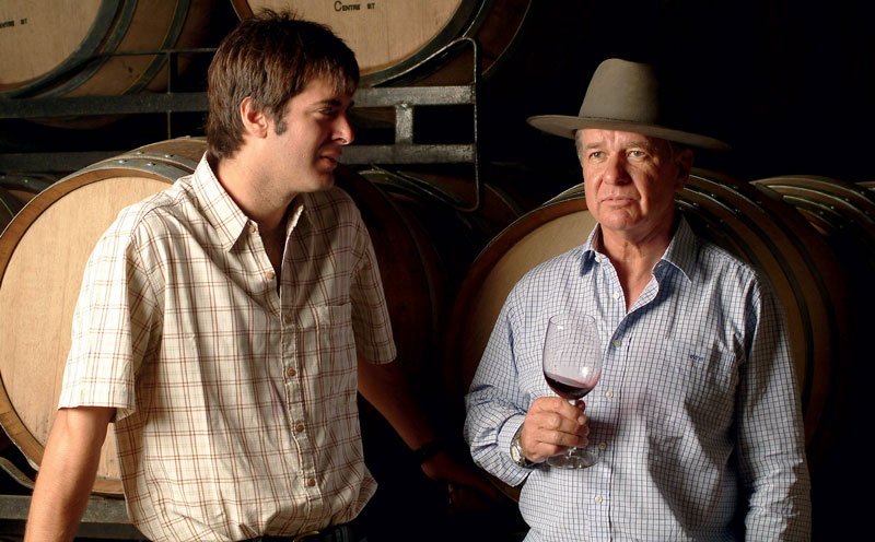 Julio Bouchon with his father Julio Sr