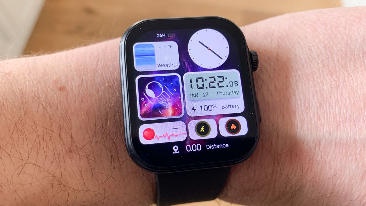 This cheap Apple Watch dupe is under $100 and actually stuffed with features