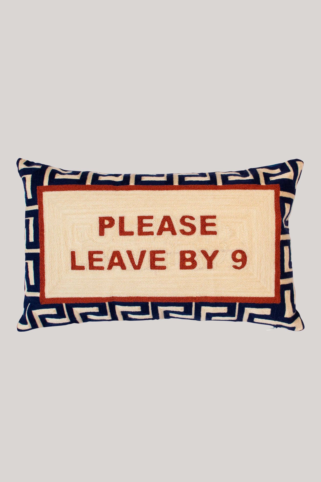 The Pillow Drop, The Pillow Drop Please Leave by 9 Cushion, Multi