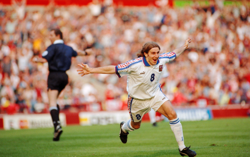 Karel Poborsky Czech Republic Portgal Euro 96