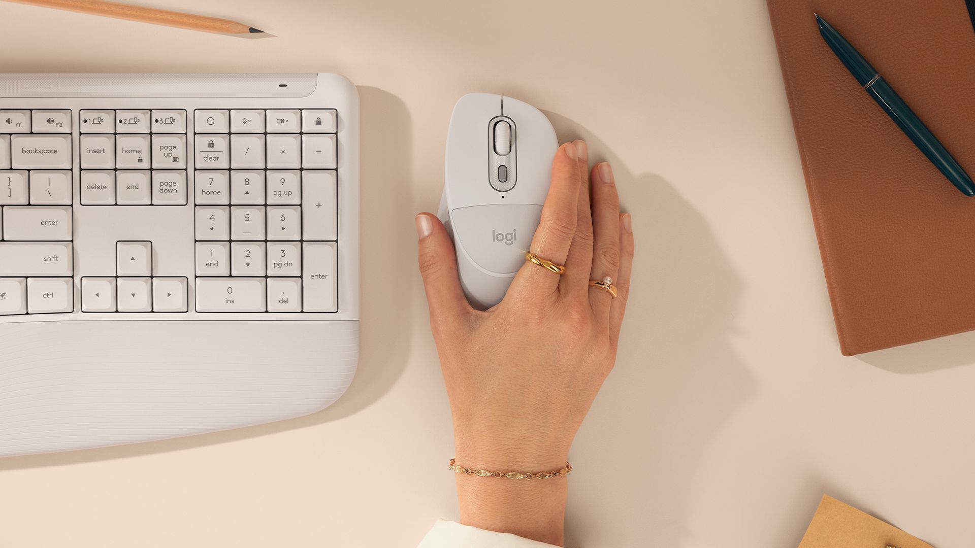Logitech’s new keyboard and mouse aim to make you as comfortable as possible while you work from home (or in the office)