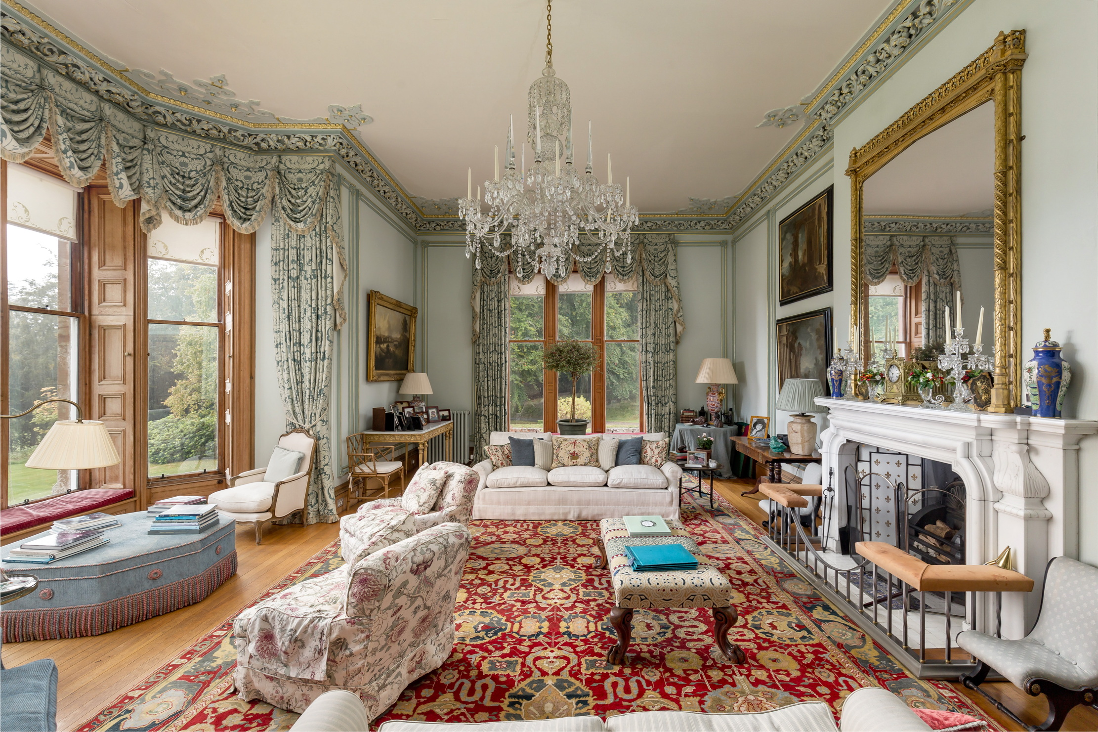The glorious portmore estate in Scotland