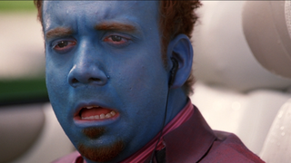 Paul Giamatti in blue as Marty Wolf in Big Fat Liar