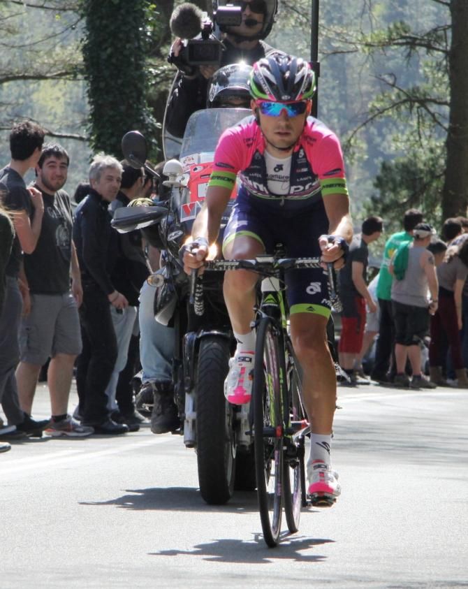 Kristijan Durasek (Lampre) in the break