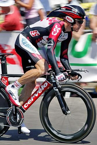 Stuart O'Grady (CSC) had a great ride for 6th place, 4 seconds down.