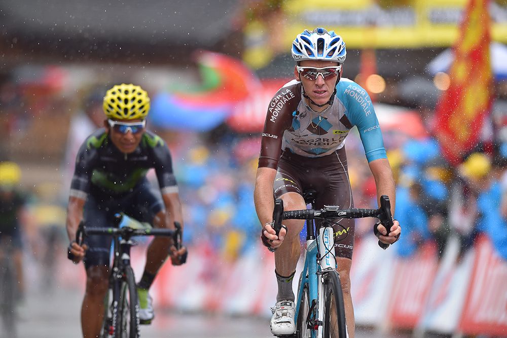 Romain Bardet and Nairo Quintana finish stage 20