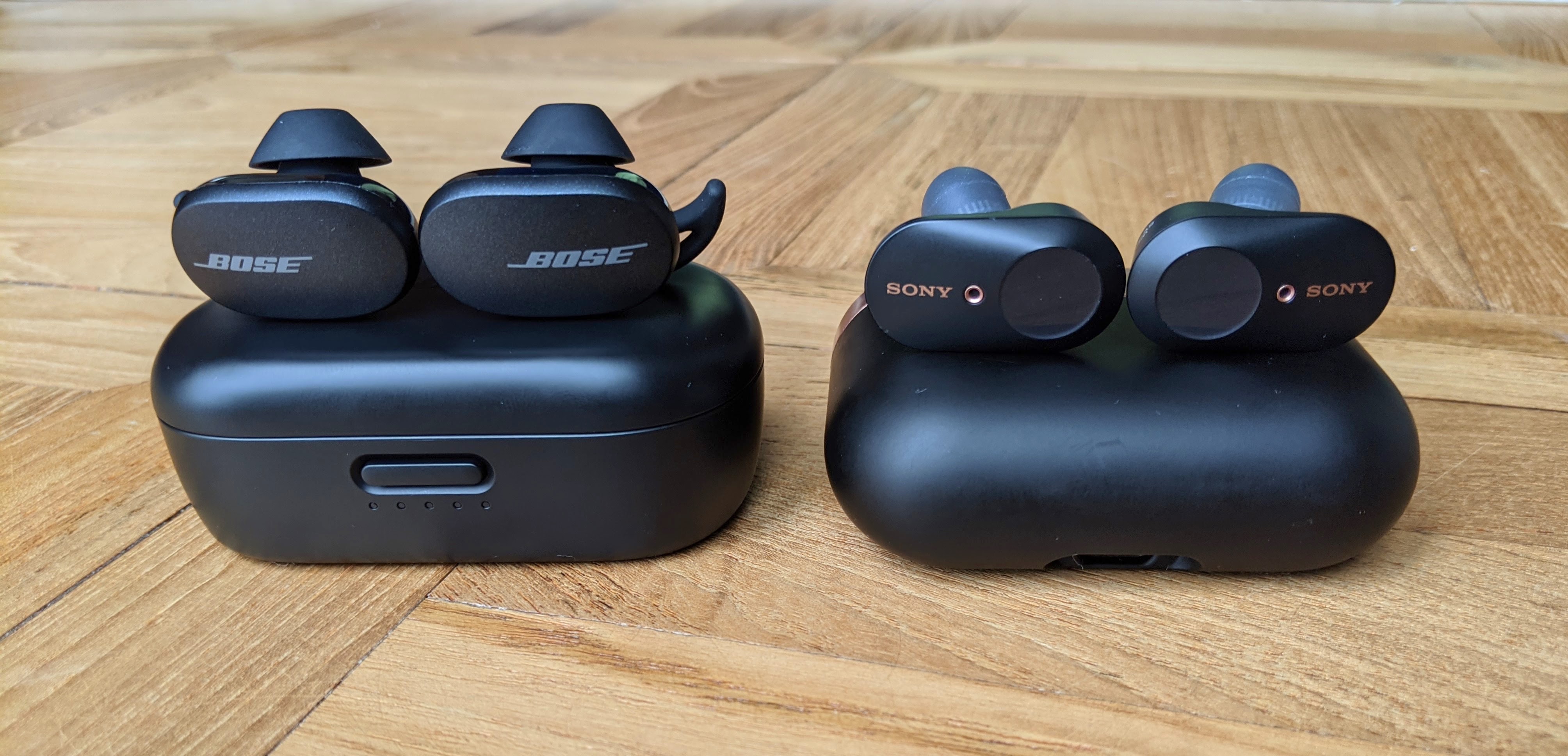 Bose QuietComfort Earbuds vs. Sony WF-1000xM3: Noise-cancelling earbuds | Laptop Mag