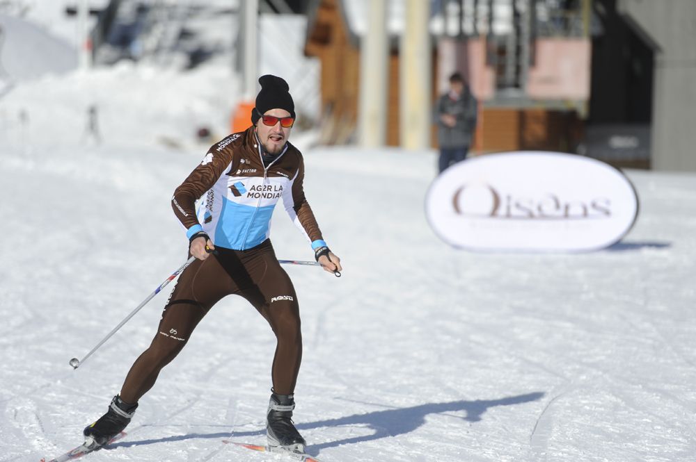 Silvan Dillier on the skis