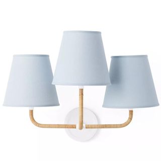 Larkspur Triple Sconce