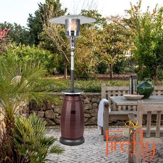 12KW Ios Freestanding Gas Heater with Rattan Base by Firefly™