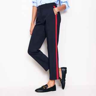 Boden Kew Side Stripe Trousers