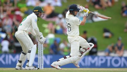 England are currently playing a cricket Test series in South Africa 