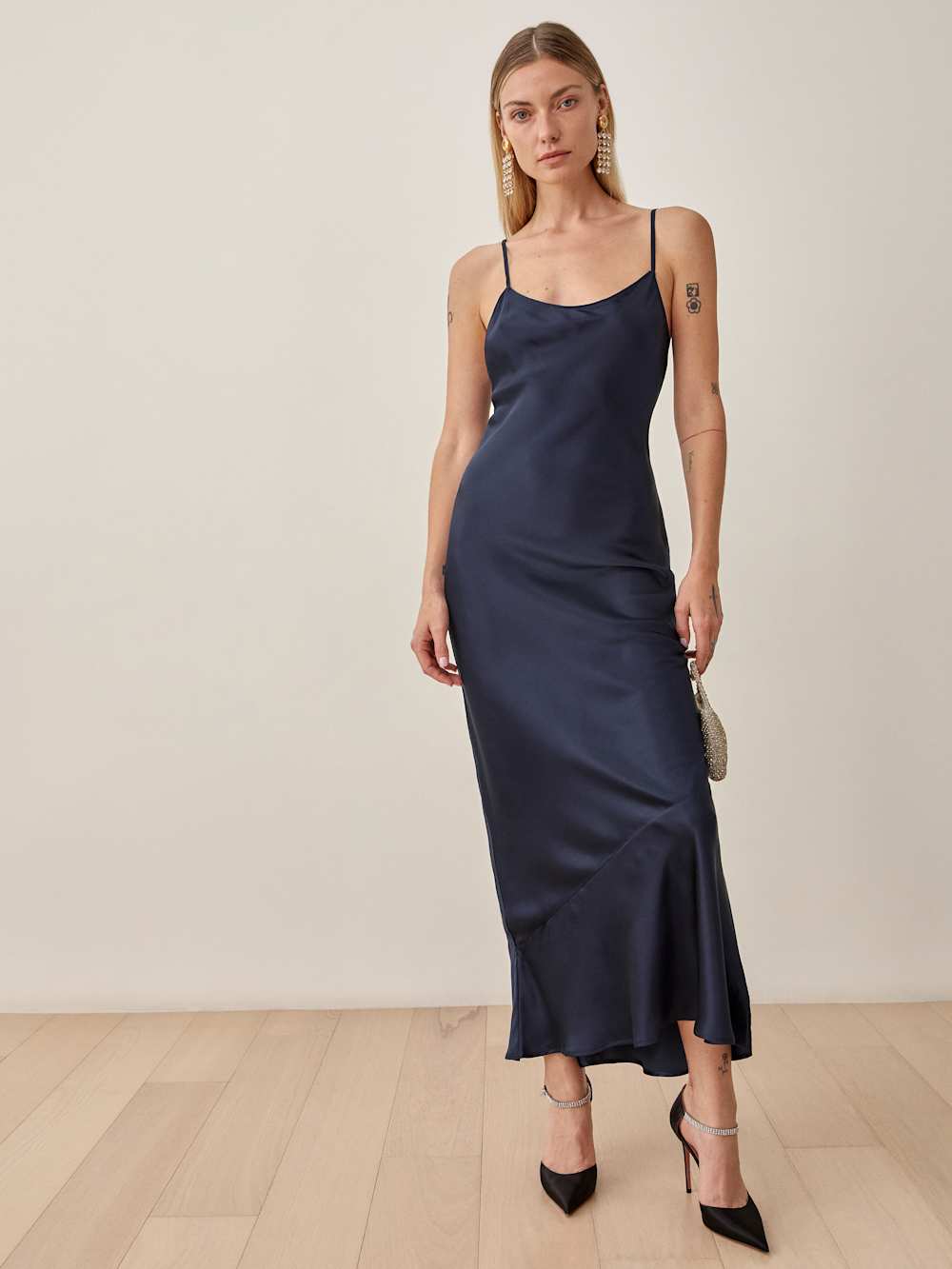 Reformation, Parma Silk Dress