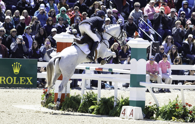 USA-Boyd Martin (CRACKER JACK) FINAL-25TH: SHOWJUMPING: 2015 USA-Rolex Kentucky Three Day Event CCI4* (Sunday 26 April) CREDIT: Libby Law COPYRIGHT: LIBBY LAW PHOTOGRAPHY