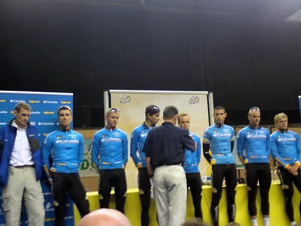 Team Columbia presented