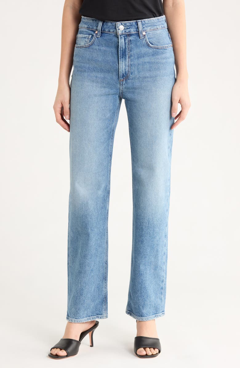 Stevie High Waist Ankle Straight Leg Jeans