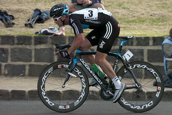 New Zealand's Greg Henderson (Team Sky) goes on the attack again and would form a four-man breakaway which became the winning move.